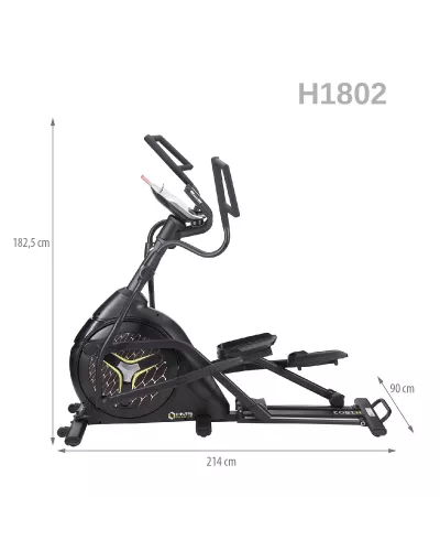 H1802 MAGNETIC ELLIPTICAL TRAINER SEMI COMMERCIAL HMS PREMIUM