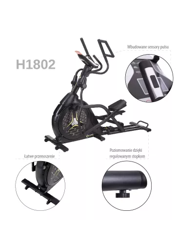 H1802 MAGNETIC ELLIPTICAL TRAINER SEMI COMMERCIAL HMS PREMIUM