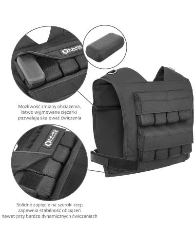 KTO16 WEIGHT VEST HMS PREMIUM