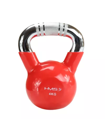 KTC KETTLEBELL WITH CHROMED KNURLED HAND GRIP HMS