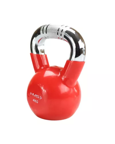 KTC KETTLEBELL WITH CHROMED KNURLED HAND GRIP HMS