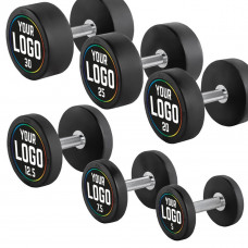 Гантель PRO-Style – Rubber Dumbbells – 2,5 – 60 кг с индивидуальным дизайном