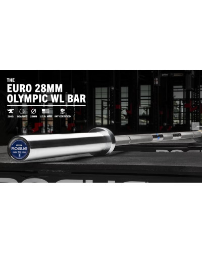 Гриф Rogue Euro 28mm Olympic Weightlifting Bar