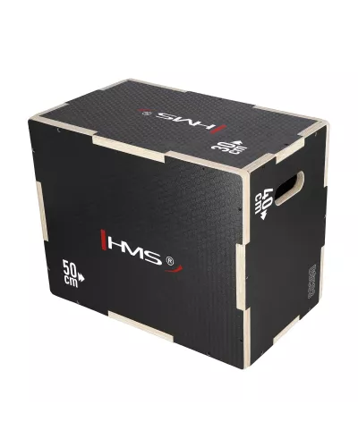 DSC03 BLACK 50x40x30CM PLYOMETRIC CHEST HMS