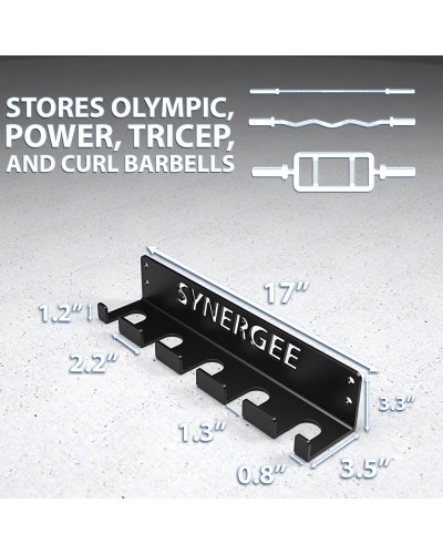 Стійка Synergee Vertical Barbell Wall Storage Racks