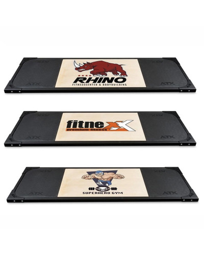 Платформа ATX Deadlift-Kreuzheben – Plattform 250 x 88 cm – Vollgummi – Customized