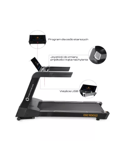 BE1862 ELECTRIC TREADMILL SEMI COMERCIAL HMS PREMIUM