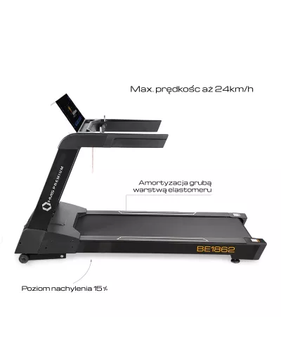 BE1862 ELECTRIC TREADMILL SEMI COMERCIAL HMS PREMIUM