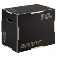 Бокс Mirafit 3in1 Anti-Slip Wood Plyo Box - 24" x 20" x 16"