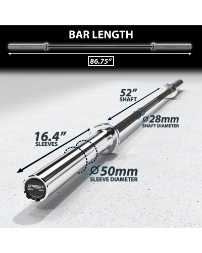 Гриф Synergee Open Barbell