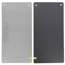 MFK07 LIGHT GREY-BLACK FITNESS MAT 120*60CM EVA 15MM HMS PREMIUM