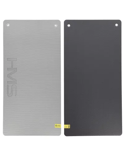 MFK07 LIGHT GREY-BLACK FITNESS MAT 120*60CM EVA 15MM HMS PREMIUM