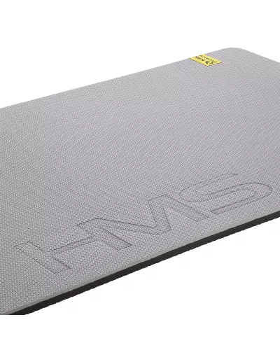 MFK07 LIGHT GREY-BLACK FITNESS MAT 120*60CM EVA 15MM HMS PREMIUM