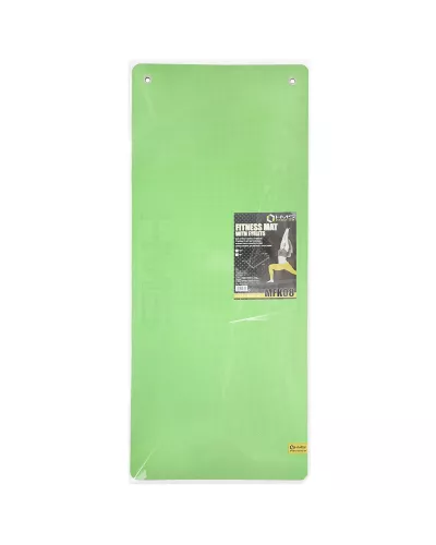 MFK08 GREEN-BLACK FITNESS MAT 140*60CM EVA 15MM HMS PREMIUM