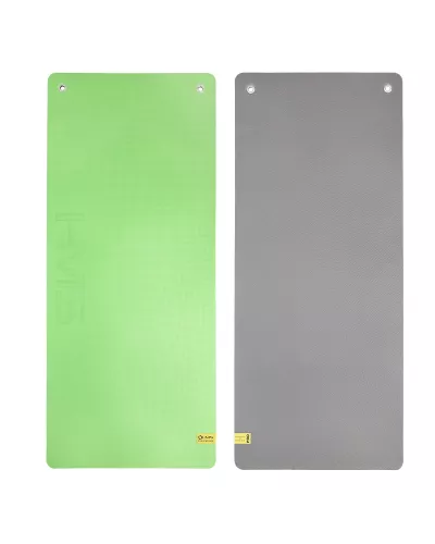 MFK08 GREEN-BLACK FITNESS MAT 140*60CM EVA 15MM HMS PREMIUM