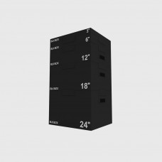 Набір боксів BLK BOX STACKABLE SOFT PLYO JUMP BOX SET