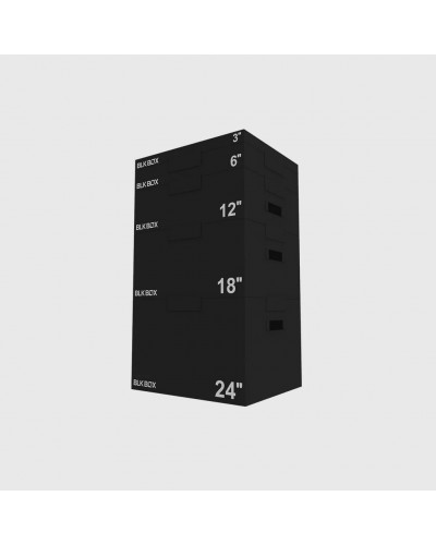 Набір боксів BLK BOX STACKABLE SOFT PLYO JUMP BOX SET