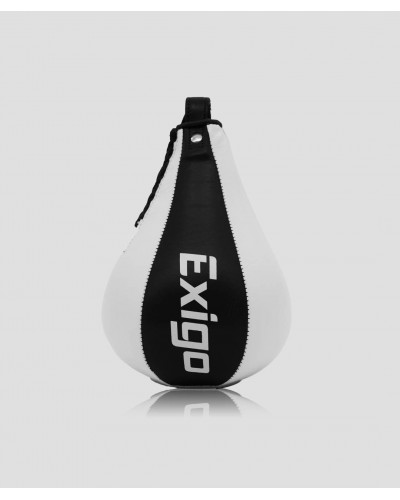Exigo Super Pro Шкіряний Швидкісний М’яч - Чорний/Білий