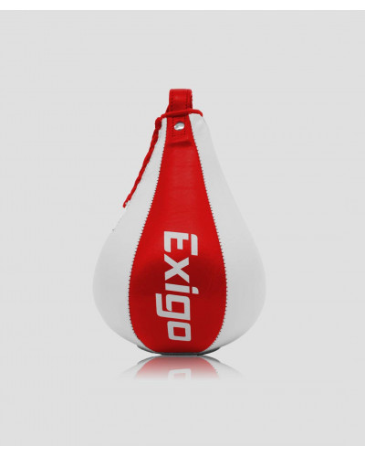 Exigo Super Pro Шкіряний Швидкісний М’яч - Червоний/Білий