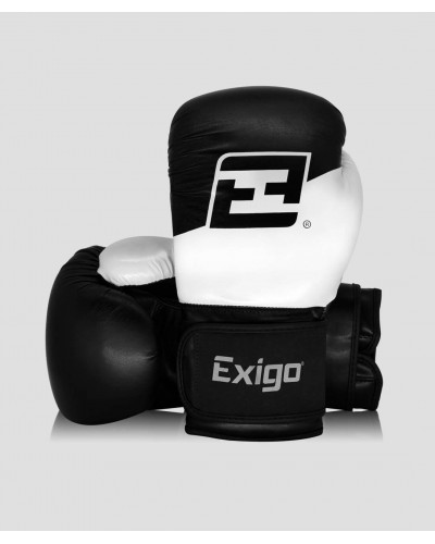 Exigo Select тренувальні боксерські рукавички – чорні/білі