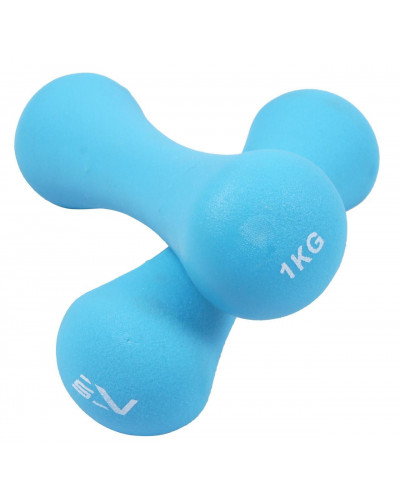 Гантели виниловые SportVida 2 x 1 кг SV-HK0029