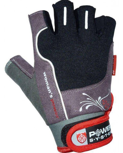 Рукавички для фітнесу Power System Womens Power BK-R