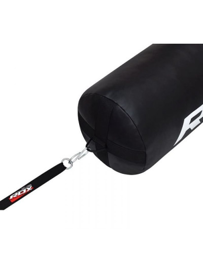 Боксерский мешок RDX Leather Black/Red 1.5 м, 45-55 кг