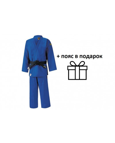 Кимоно для дзюдо Mizuno Yusho IJF синее