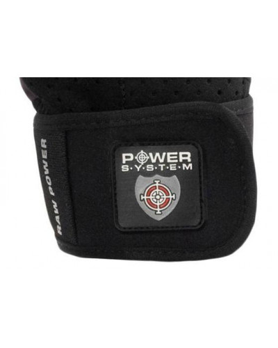 Рукавички для фітнесу Power System Raw Power BK-W