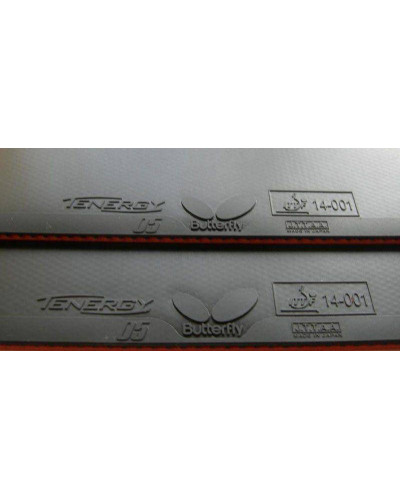 Накладки для ракетки Butterfly Tenergy 05 2.1 мм (чорні)