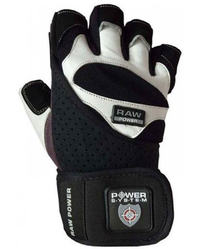 Рукавички для фітнесу Power System Raw Power BK-W