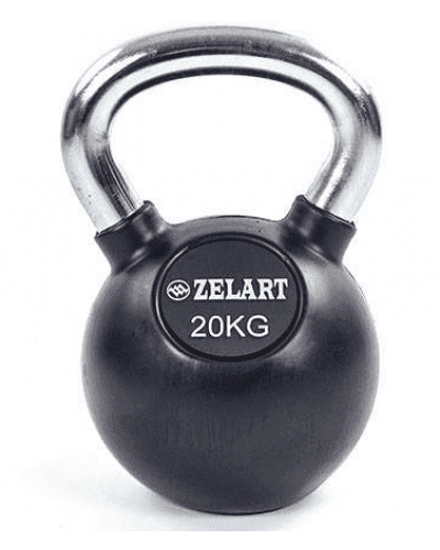 Гиря обрезиненная Zelart Sport кроссфит 20 кг