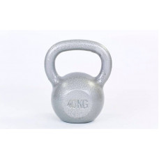 Гиря чугунная 40 кг (серая)