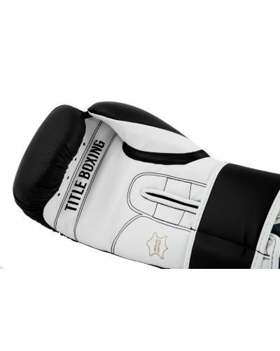 Боксерські рукавички Title Boxing Pro Style Leather 3.0 (чорні)