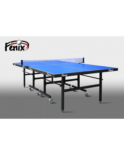 Теннисный стол профессиональный Феникс Master Sport M25 (для закрытых помещений) синий