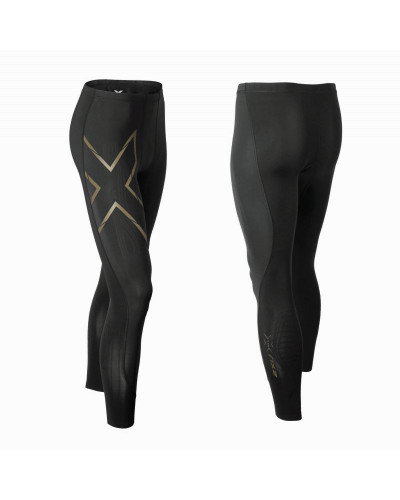 Компрессионные штаны мужские 2XU Elite MCS Thermal MA3507b черно-золотые