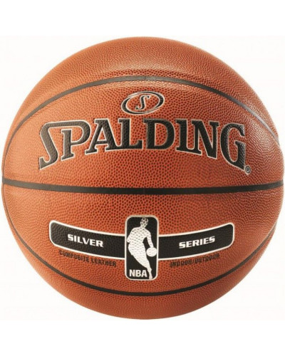 Мяч баскетбольный Spalding NBA Silver IN/OUT