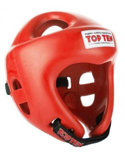 Шлем боксерский TOP TEN Competition Fight красный