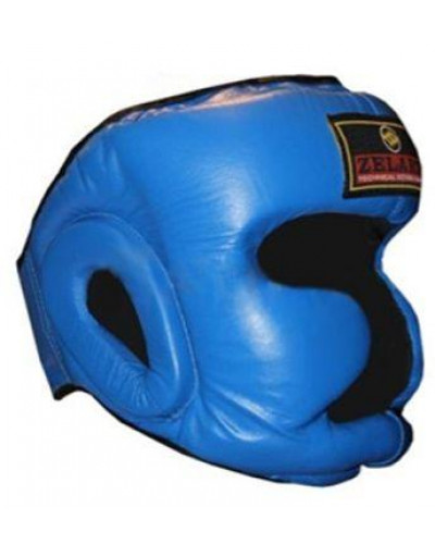 Шолом боксерський Zelart Sport ZB-5007-R (червоний) (XL)