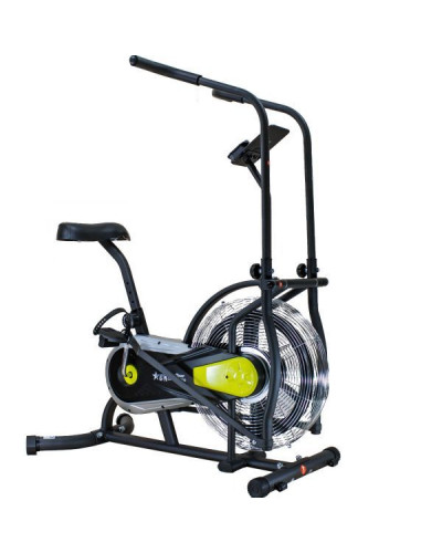 Велотренажер Air bike USA Style, желтый, XXX502