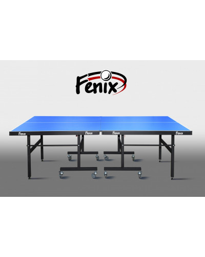 Теннисный стол профессиональный Феникс Master Sport M25 (для закрытых помещений) синий