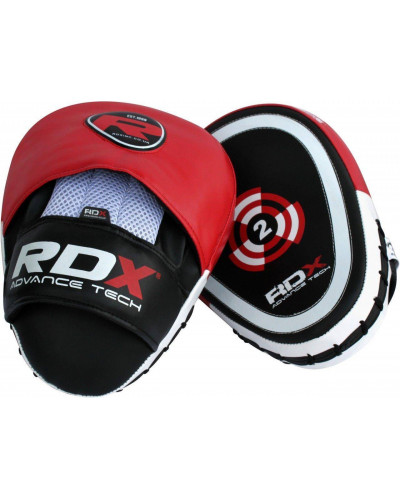 Лапы боксерские Rdx Gel Focus Red