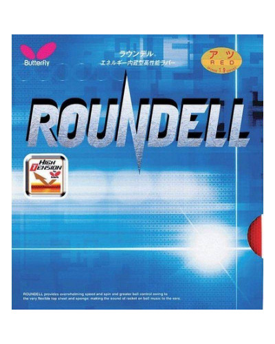 Накладки для ракетки Butterfly Roundell 2.1 мм (чорні)