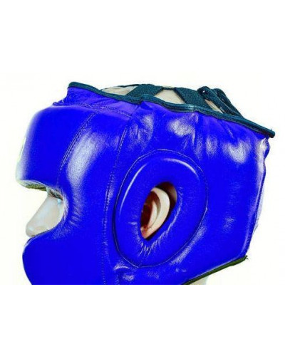 Шолом боксерський VELO ULI-5005-BL (синій) (XL)