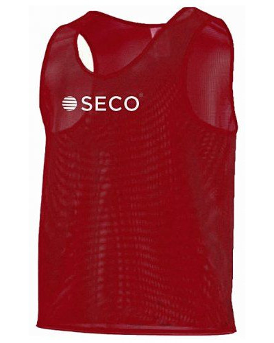 Манишка футбольная Seco красная