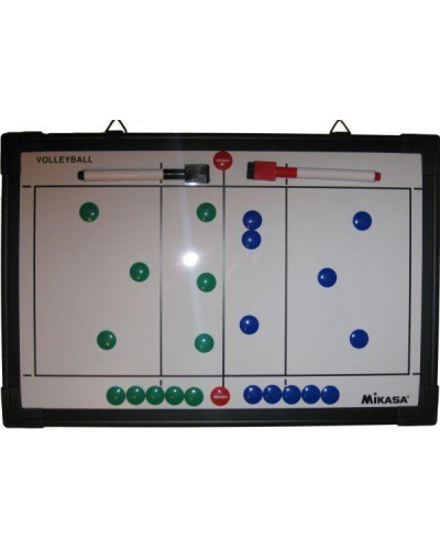 Тактическая доска с фишками для волейбола Mikasa (47х31 см)