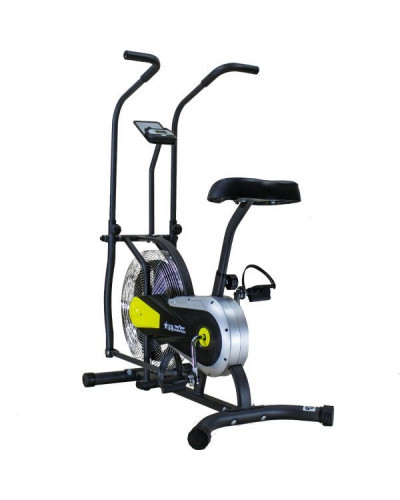 Велотренажер Air bike USA Style, желтый, XXX502