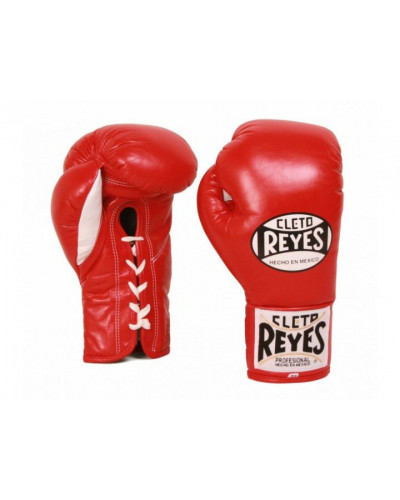 Профессиональные перчатки CLETO REYES Official Boxing красные