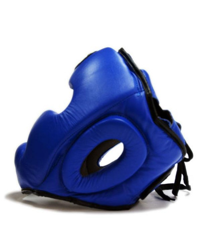 Боксерский шлем THOR 705 (Leather) синий