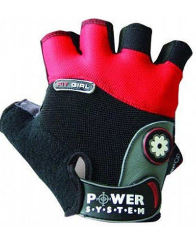 Рукавички для фітнесу Power System Fit Girl BK-R